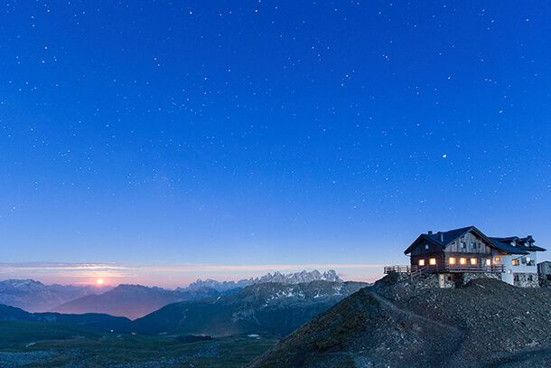 rifugio berg vagabunden huette