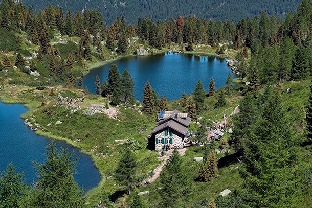 rifugio laghi del colbricon