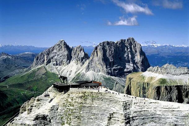 rifugio maria al sass pordoi