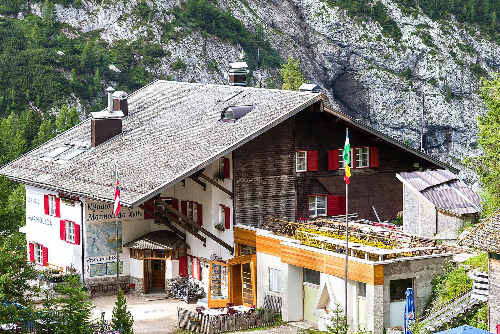 rifugio marmolada ettore castiglioni