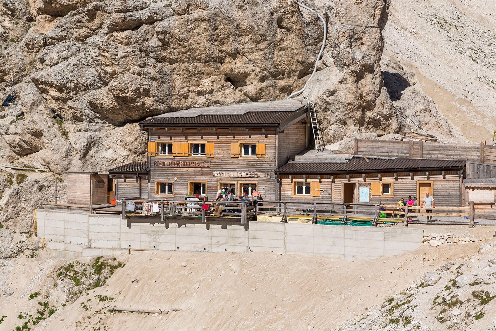 Rifugio Passo Principe - Grasleitenpass Huette - Associazione Rifugi